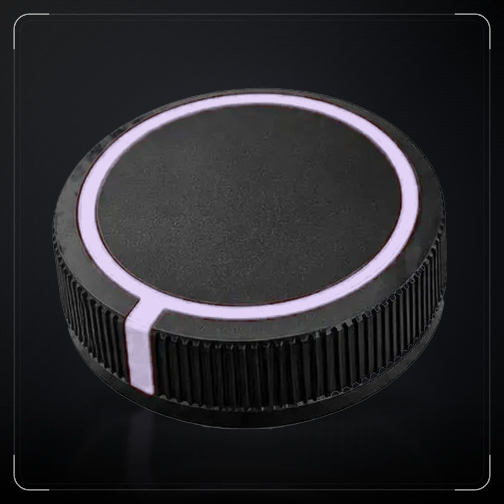 Glow-Rückdeckel Ultraviolett bei Tageslicht – zartes Pastellviolett
